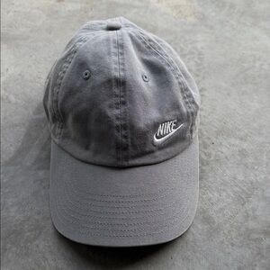Gray Nike Baseball Cap